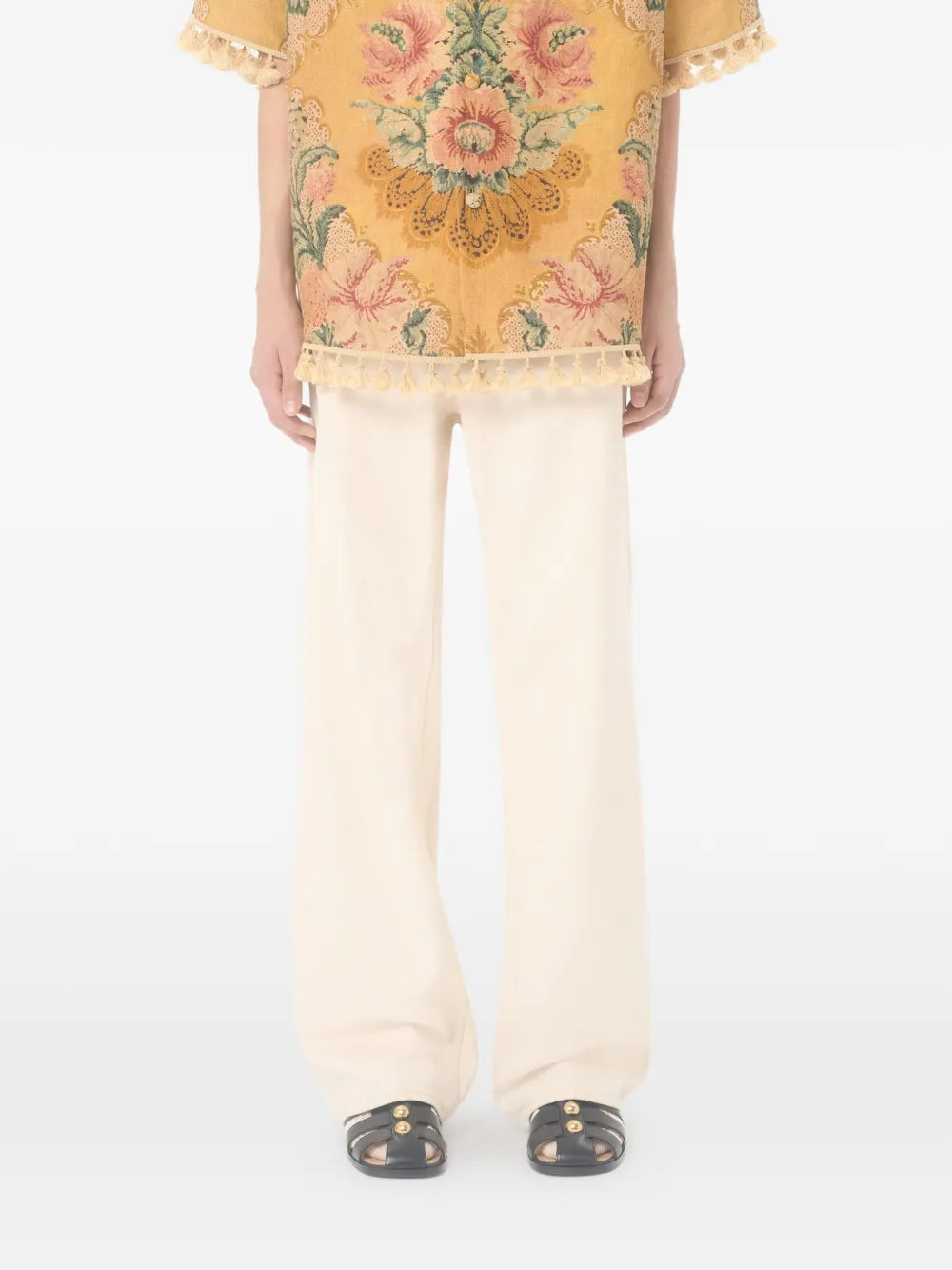 Garavani cotton jeans-VALENTINO-Verso