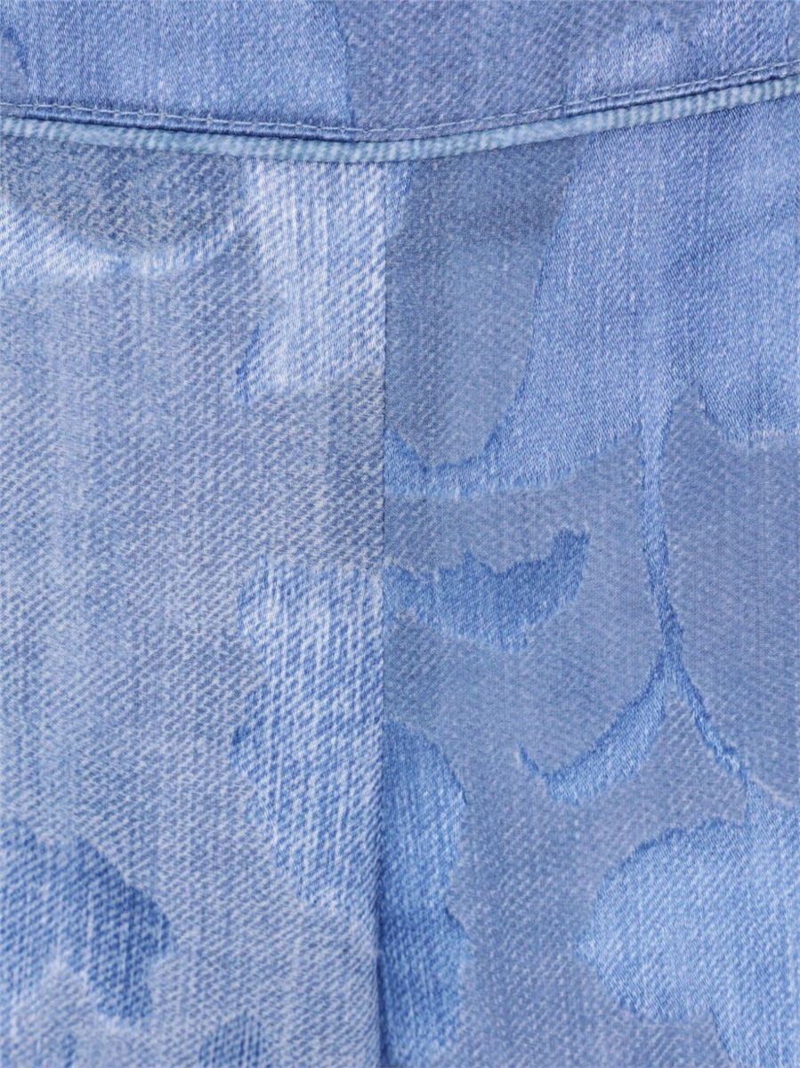 FLORA-MOTIF DEVORÈ PALAZZO PANTS -  ERMANNO SCERVINO - Verso