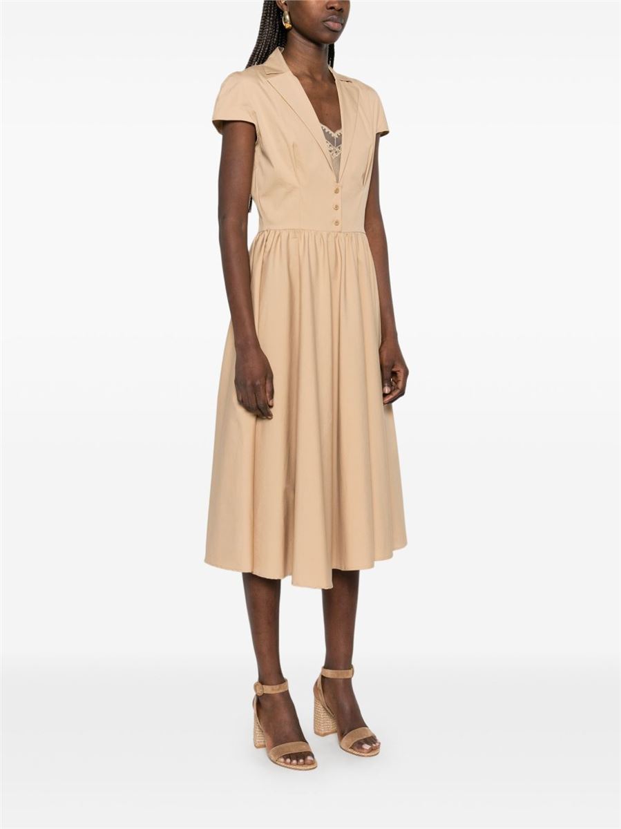 FLARED MIDI DRESS -  ERMANNO SCERVINO -  Verso
