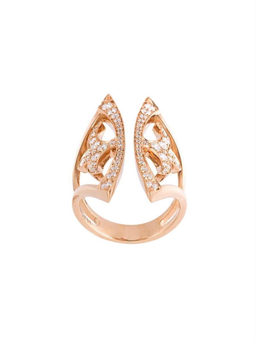 'KNIGHT KISS' RING - ANAPSARA - Verso