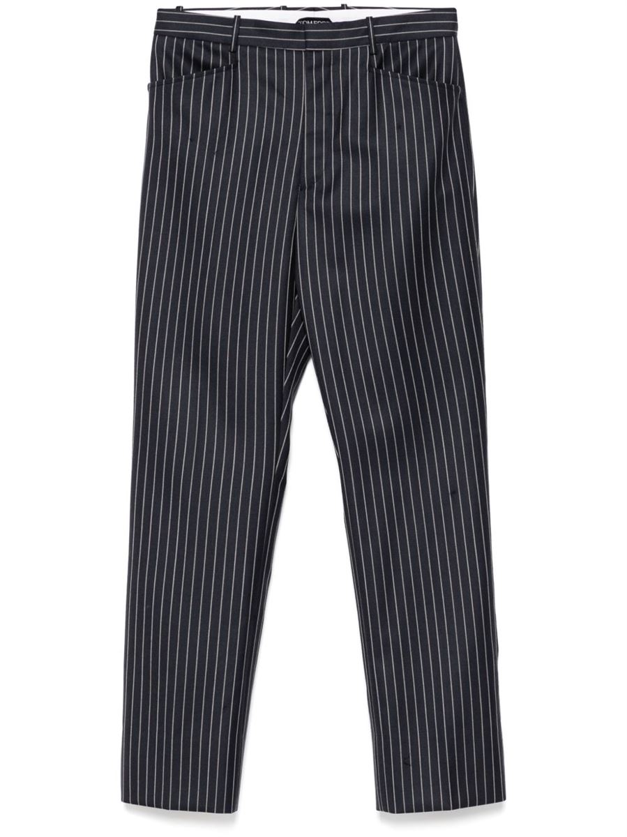 STRIPED TROUSERS - TOM FORD - Verso