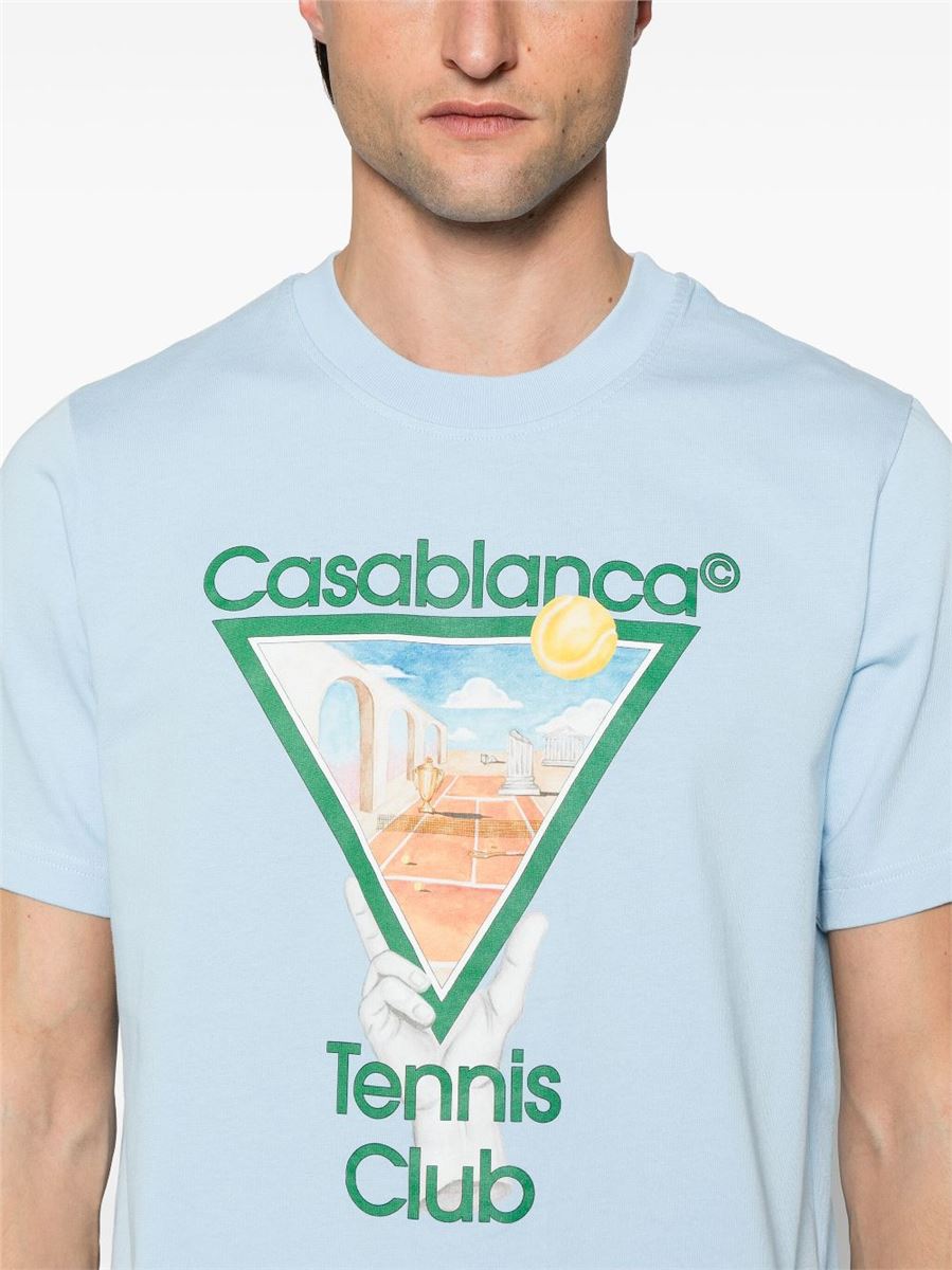 PRINTED T-SHIRT -  CASABLANCA -  Verso
