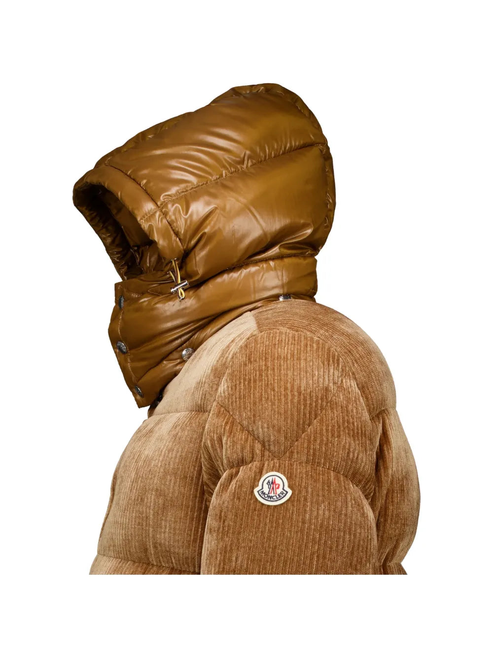Velundra corduroy padded jacket-MONCLER-Verso