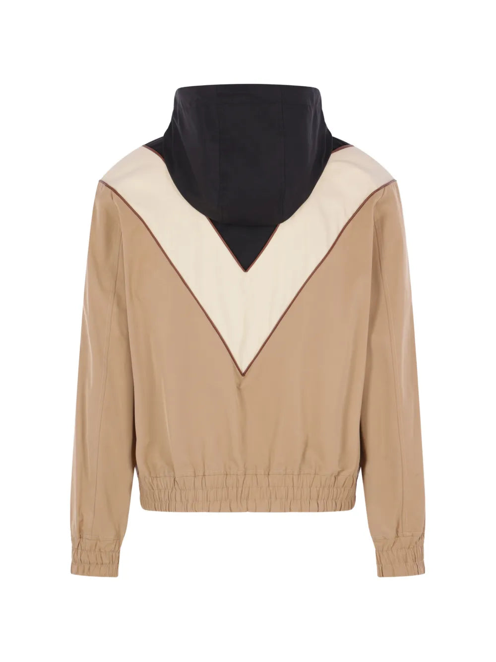 Garavani hooded zip bomber jacket-VALENTINO-Verso