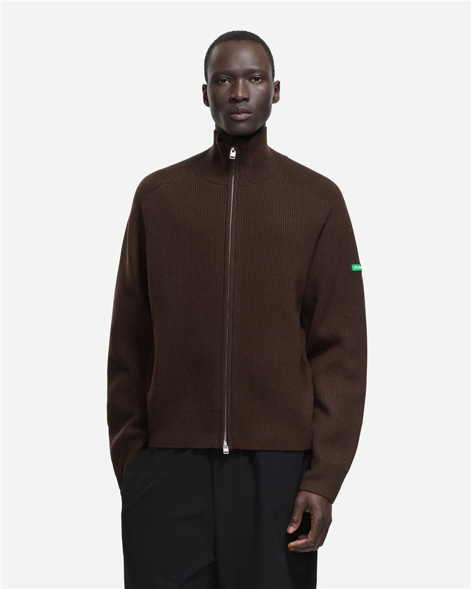 Badge knit cardigan-FLÂNEUR-Verso