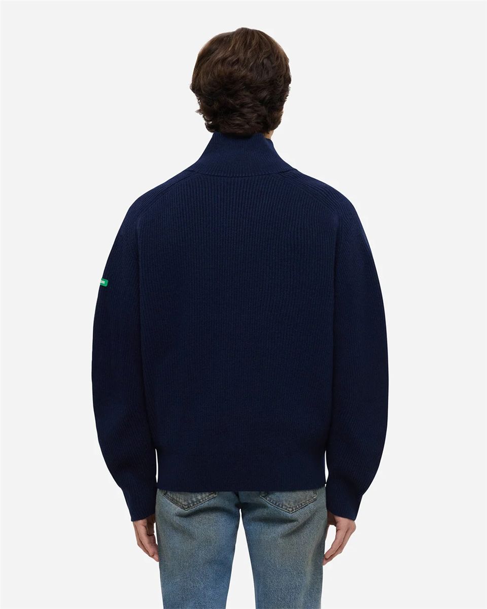 Badge knit cardigan-FLÂNEUR-Verso