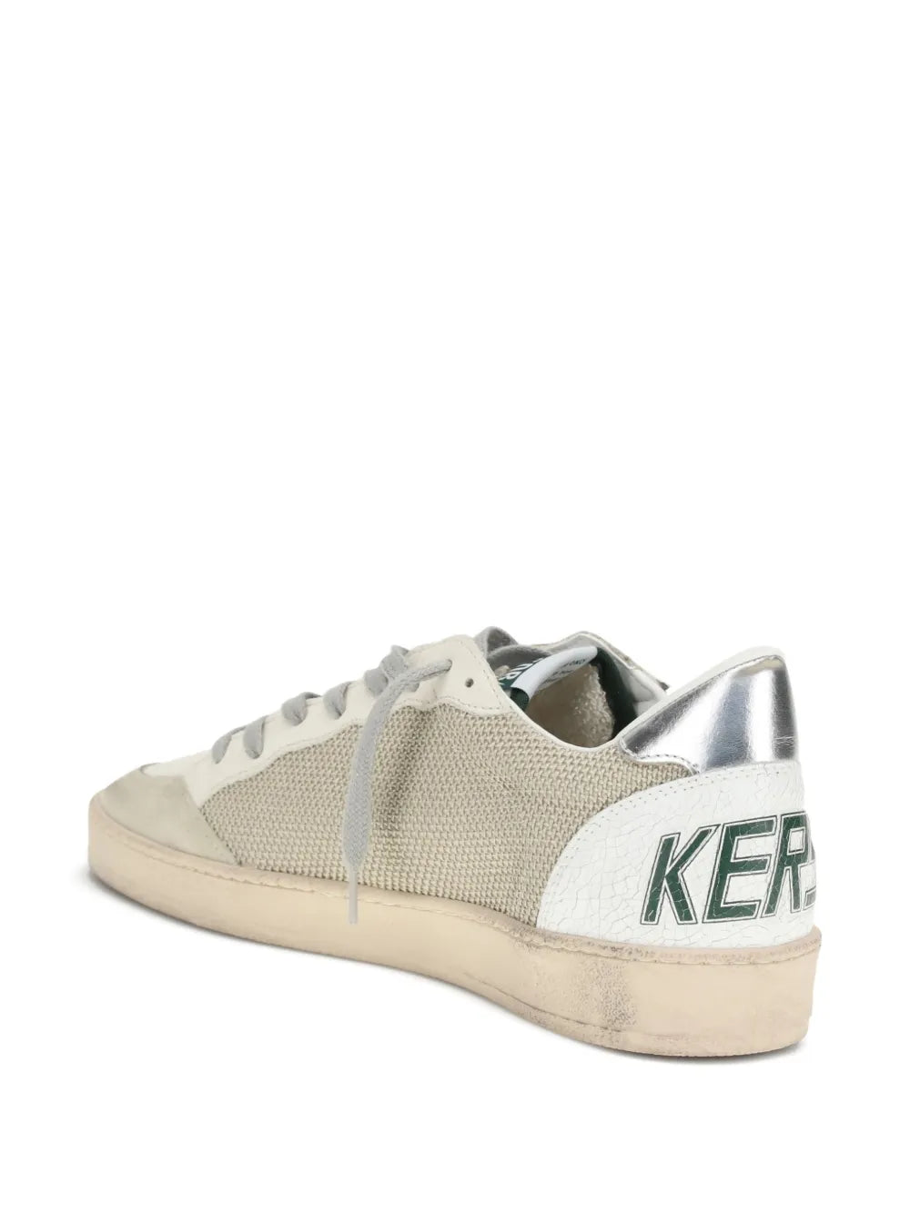 Ball star lace-up sneakers-GOLDEN GOOSE-Verso