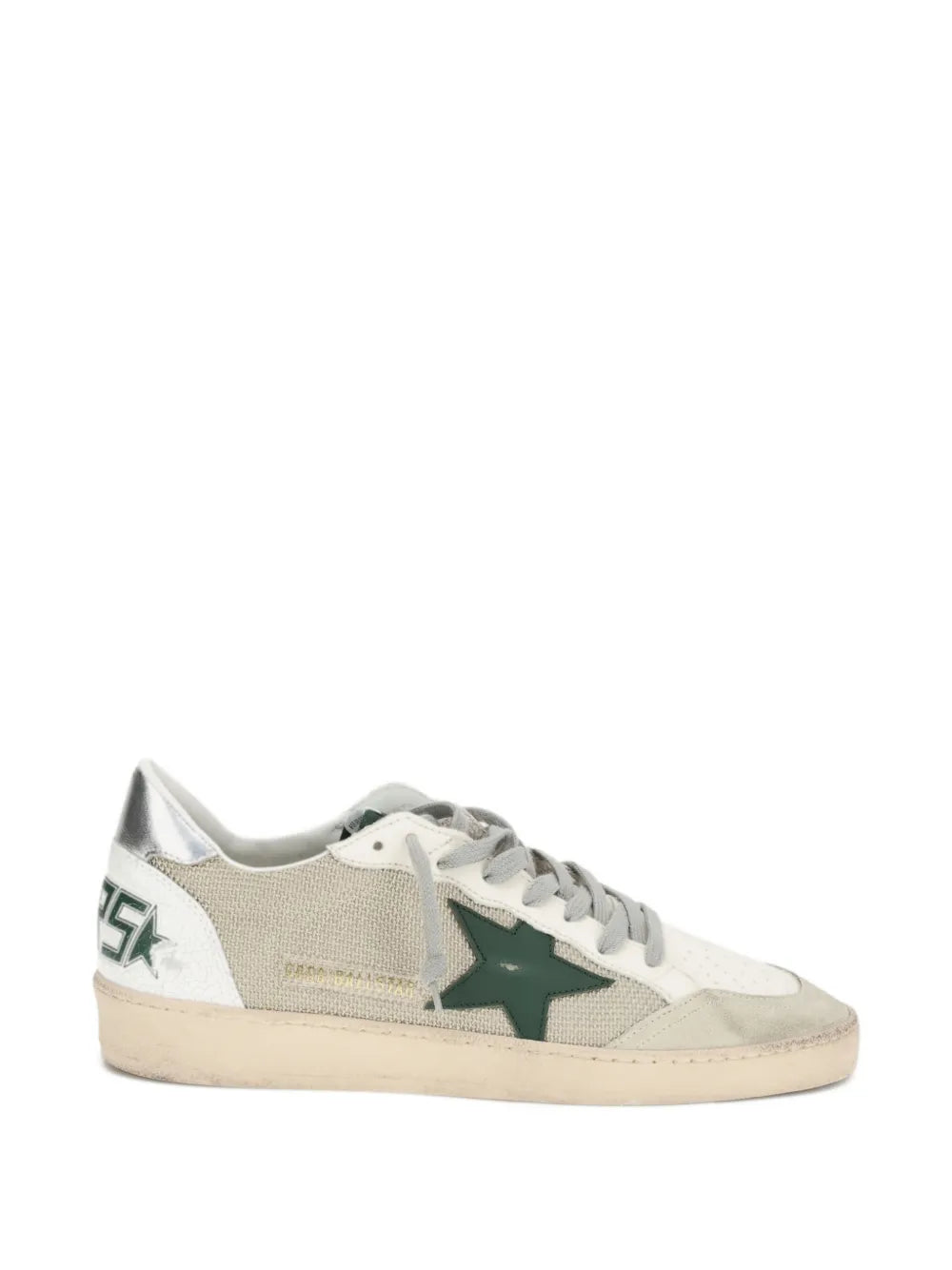 Ball star lace-up sneakers-GOLDEN GOOSE-Verso