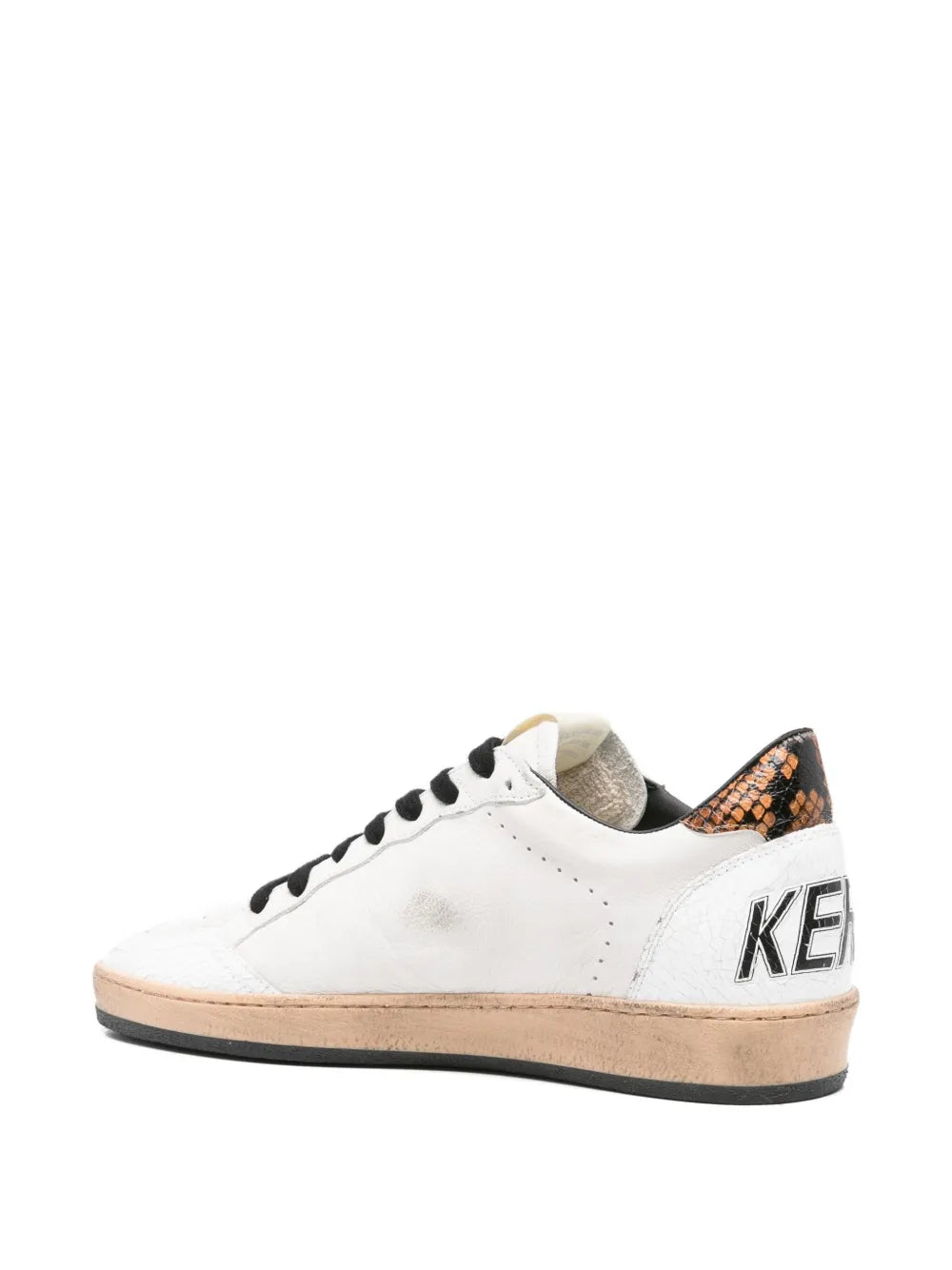 Ball star snake-detail sneakers-GOLDEN GOOSE-Verso