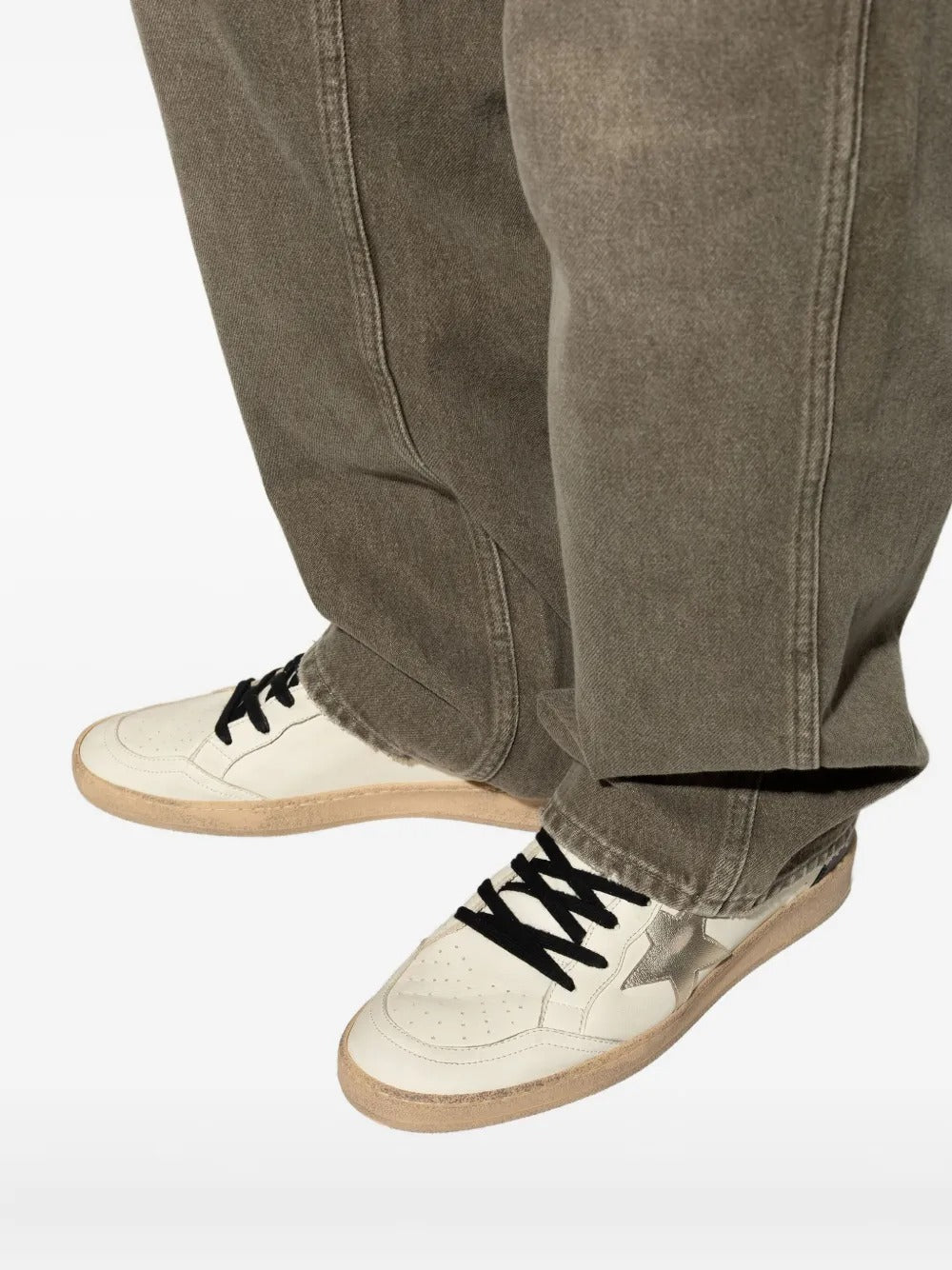 Ball Star Sneakers-GOLDEN GOOSE-Verso
