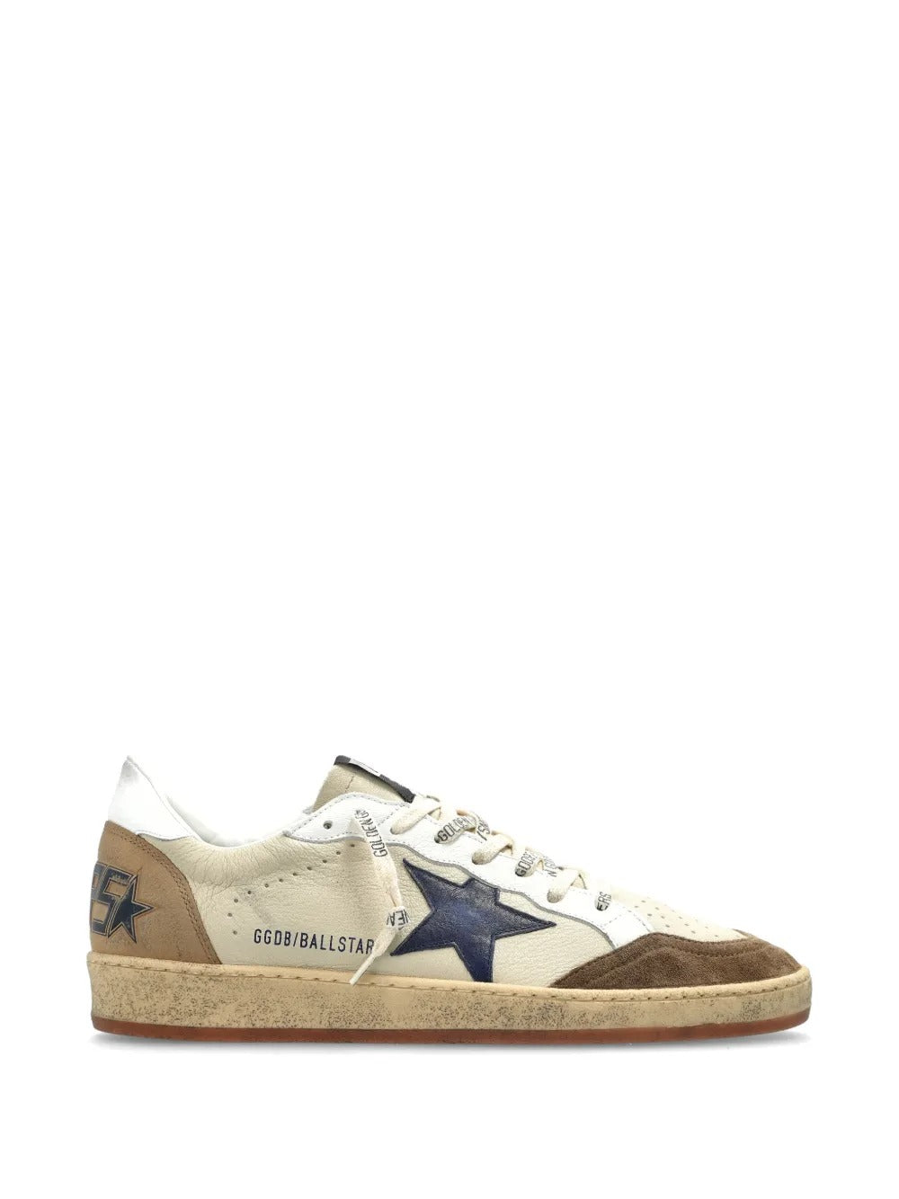 Ball star star-patch sneakers-GOLDEN GOOSE-310968-39-Verso