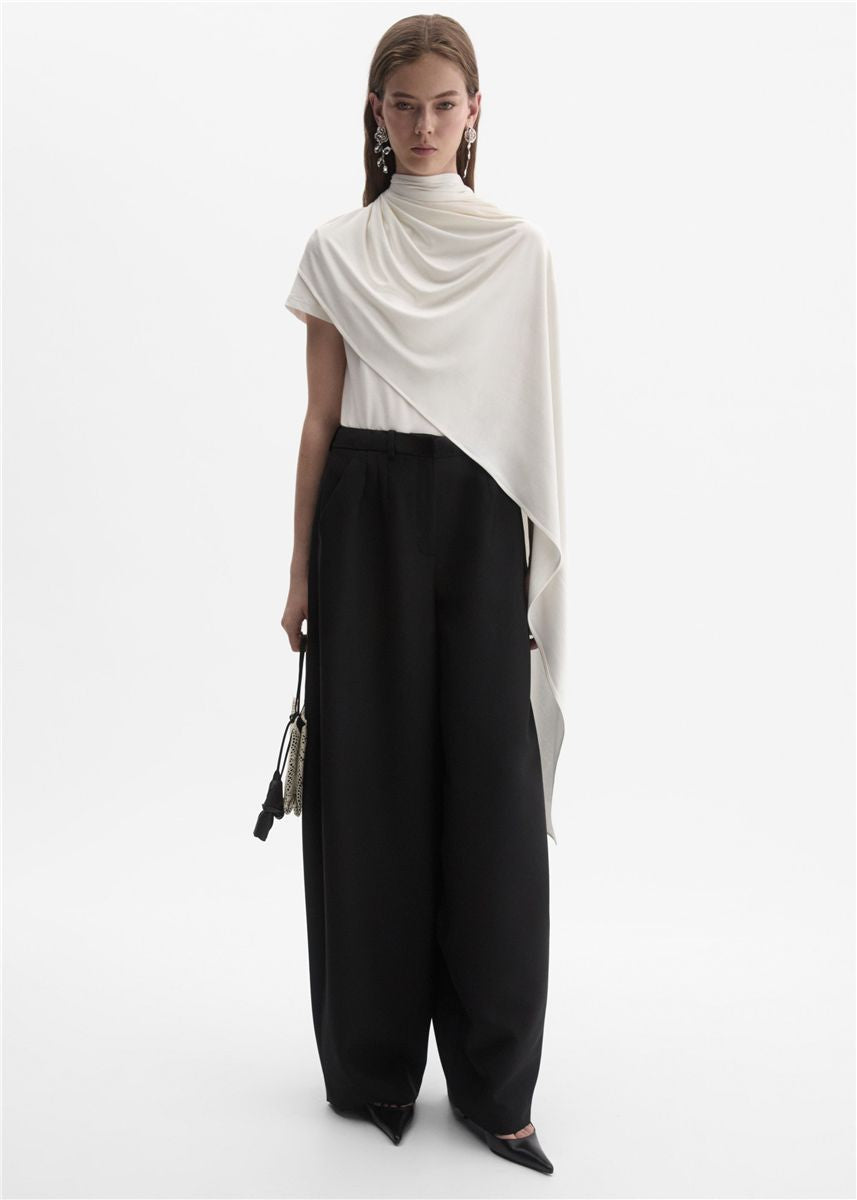 Balloon Trousers in Black-MAGDA BUTRYM-Verso