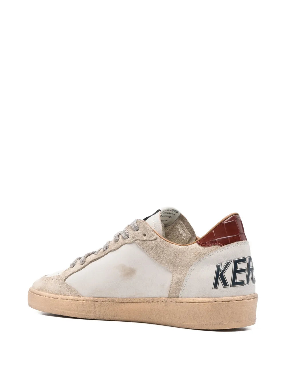 Ballstar double quarter sneakers-GOLDEN GOOSE-Verso