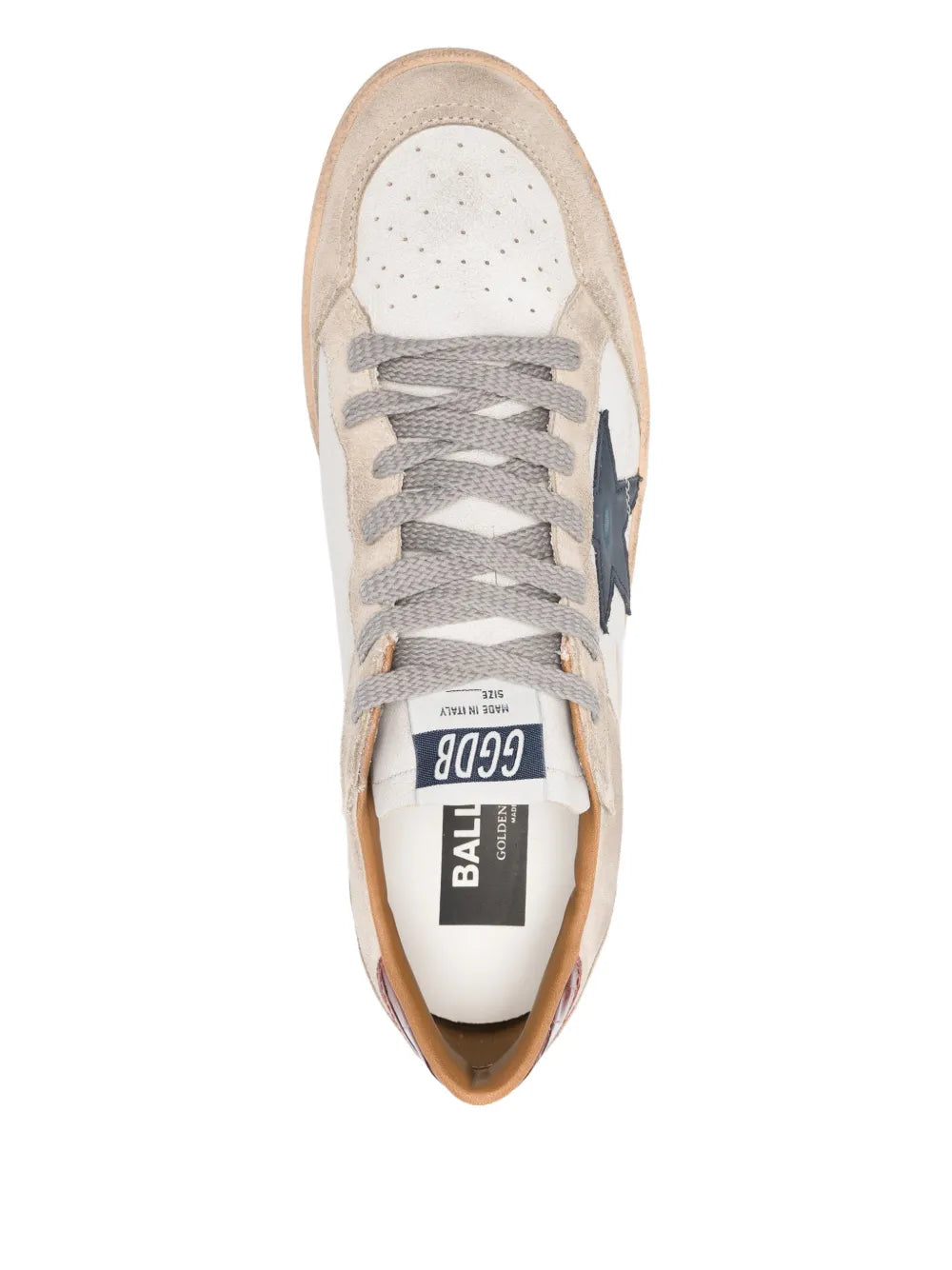 Ballstar double quarter sneakers-GOLDEN GOOSE-Verso