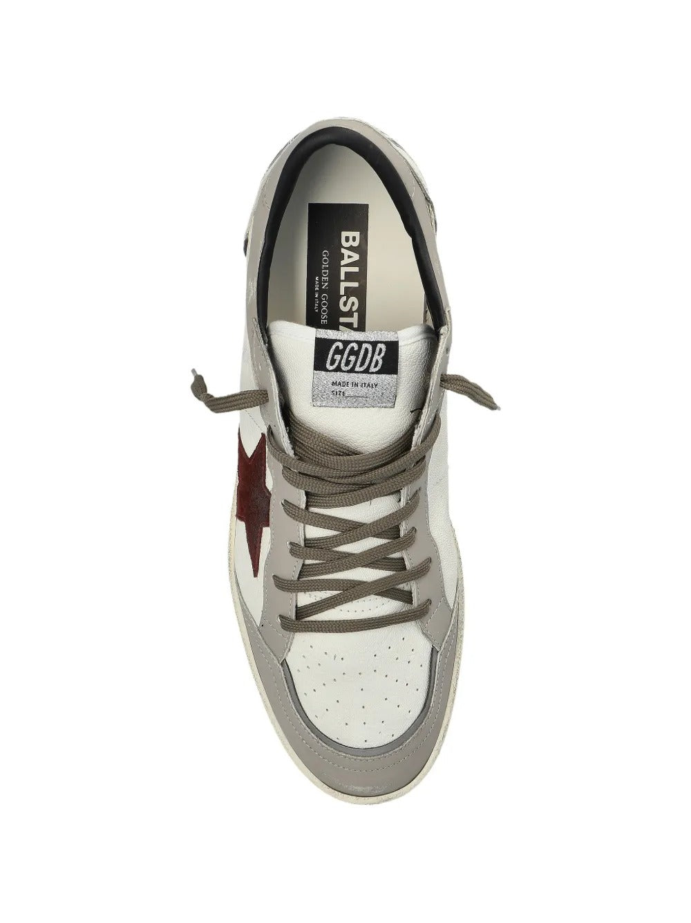 Ballstar Lace-up Sneakers-GOLDEN GOOSE-Verso