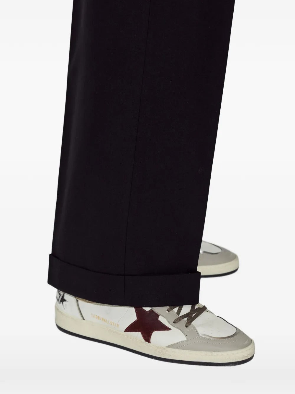 Ballstar Lace-up Sneakers-GOLDEN GOOSE-Verso
