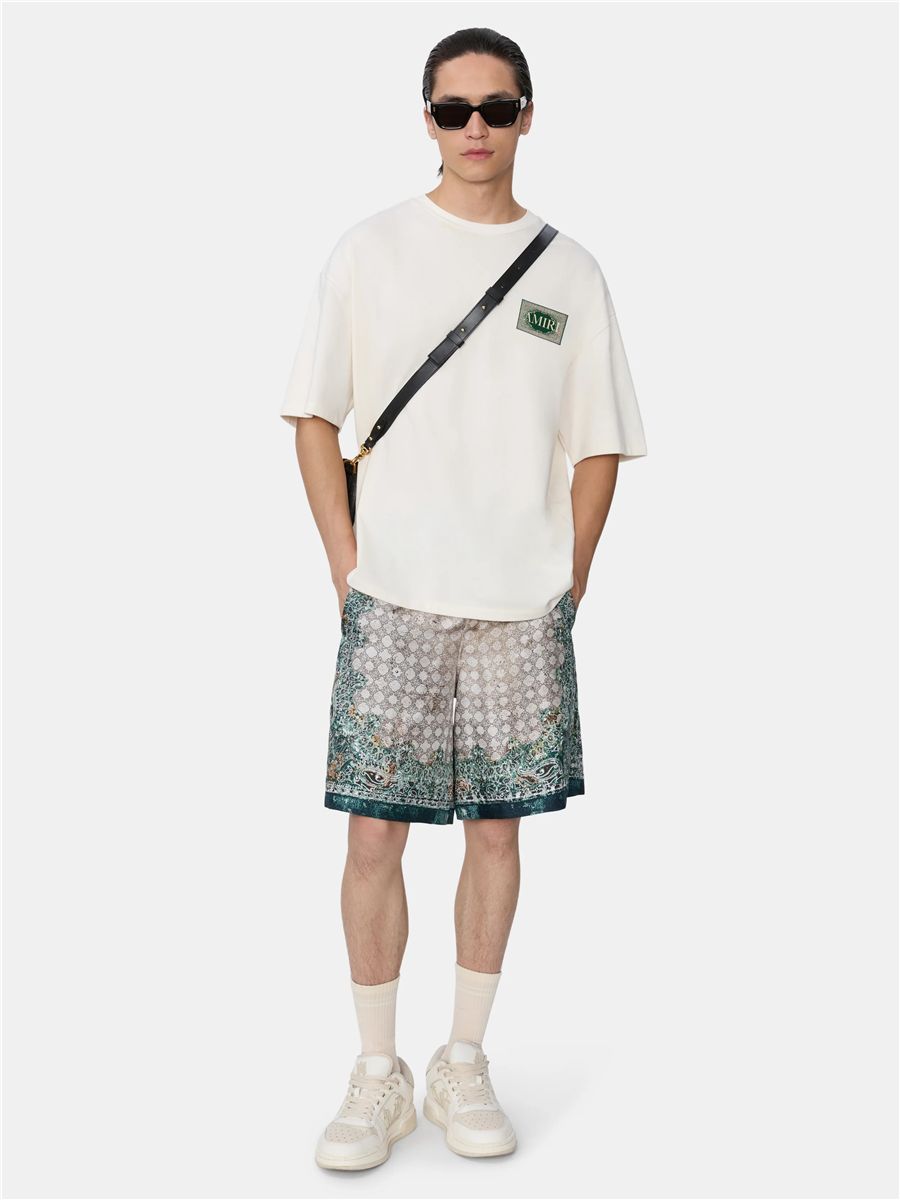 Bandana oversized tee-AMIRI-Verso