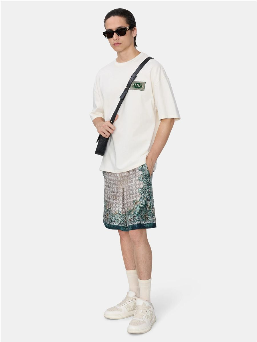 Bandana oversized tee-AMIRI-Verso