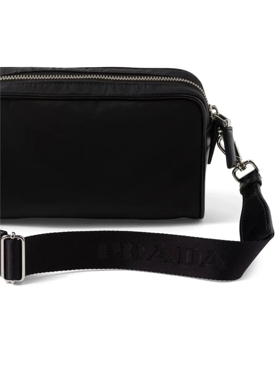 BANDOLERA TRIANGLE-LOGO MESSENGER BAG PRADA