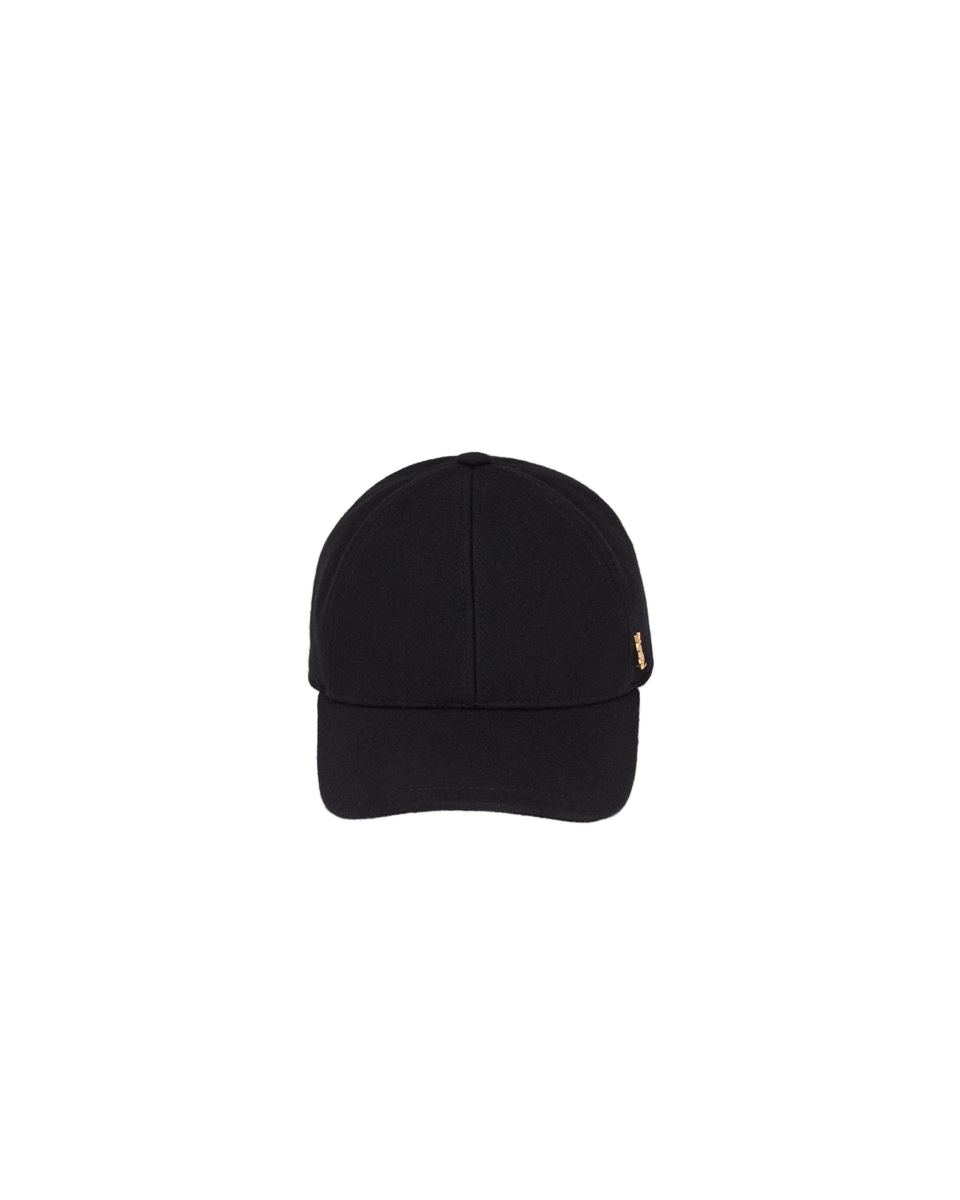 baseball cap cassandre in felt-SAINT LAURENT-Verso