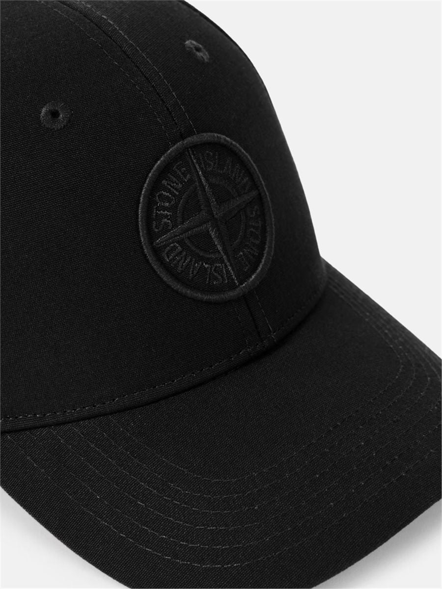 Baseball cap with compass embroidery-STONE ISLAND-Verso