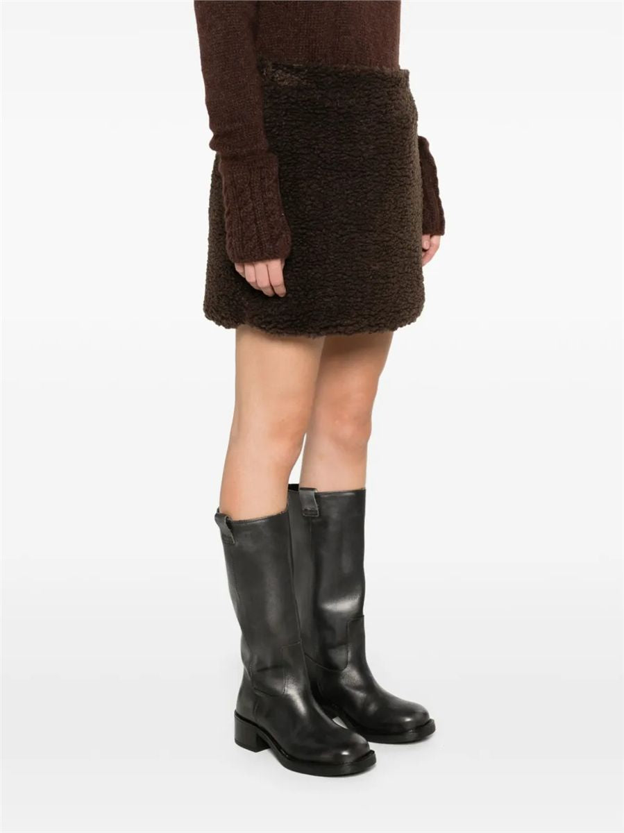 Teddy mini skirt-MONCLER-Verso