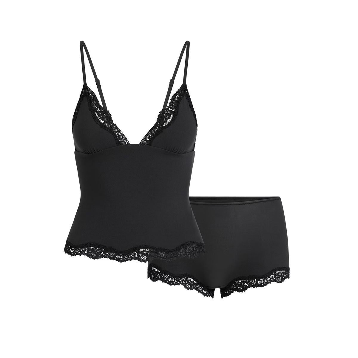 Fits everybody lace cami and boyshort set-SKIMS-312765-XS-Verso