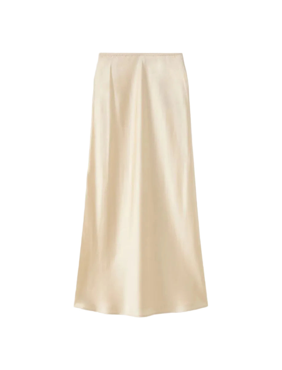 Isaak long silk satin skirt-JOSEPH-312278-38-Verso