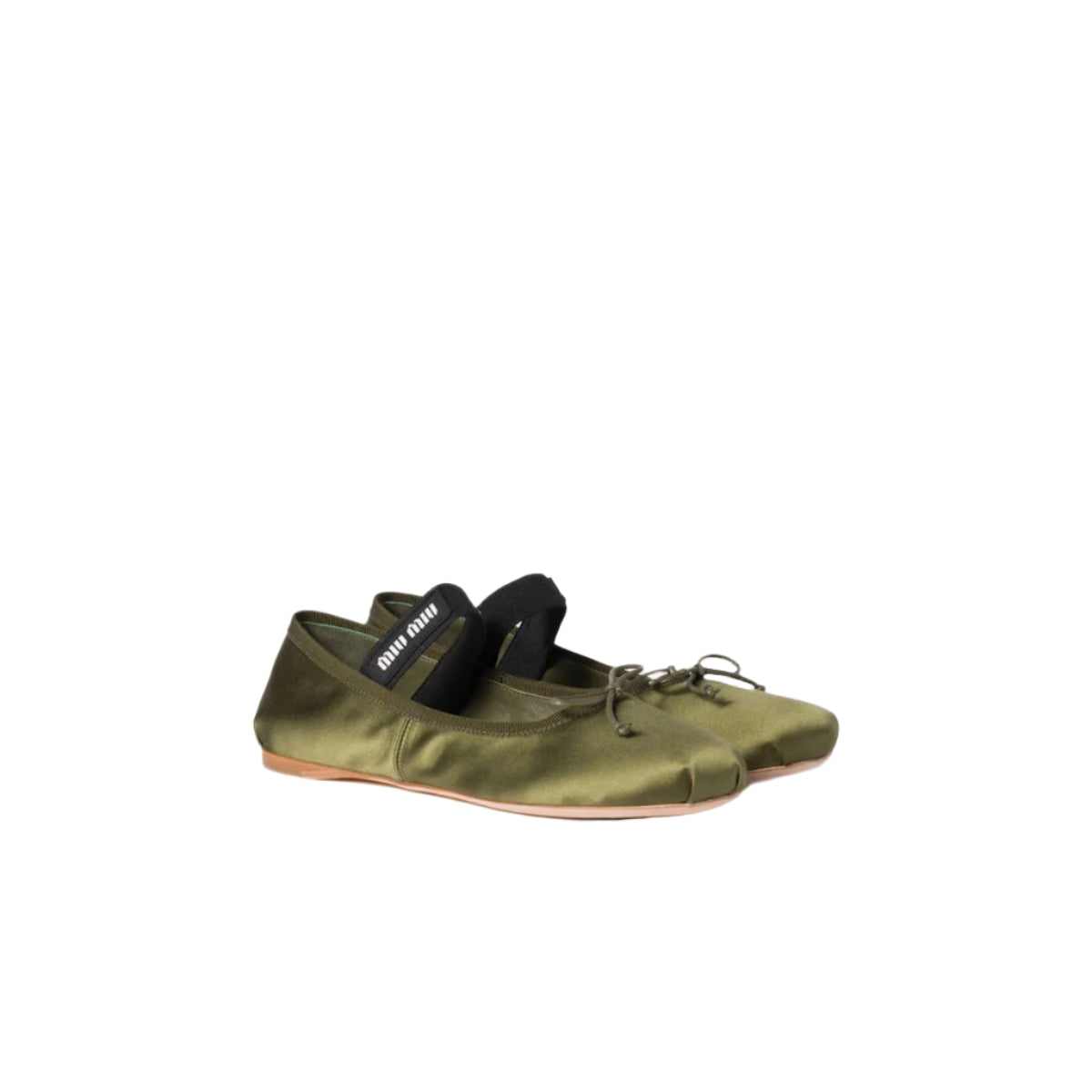 SATIN BALLERINAS -  MIU MIU -  Verso