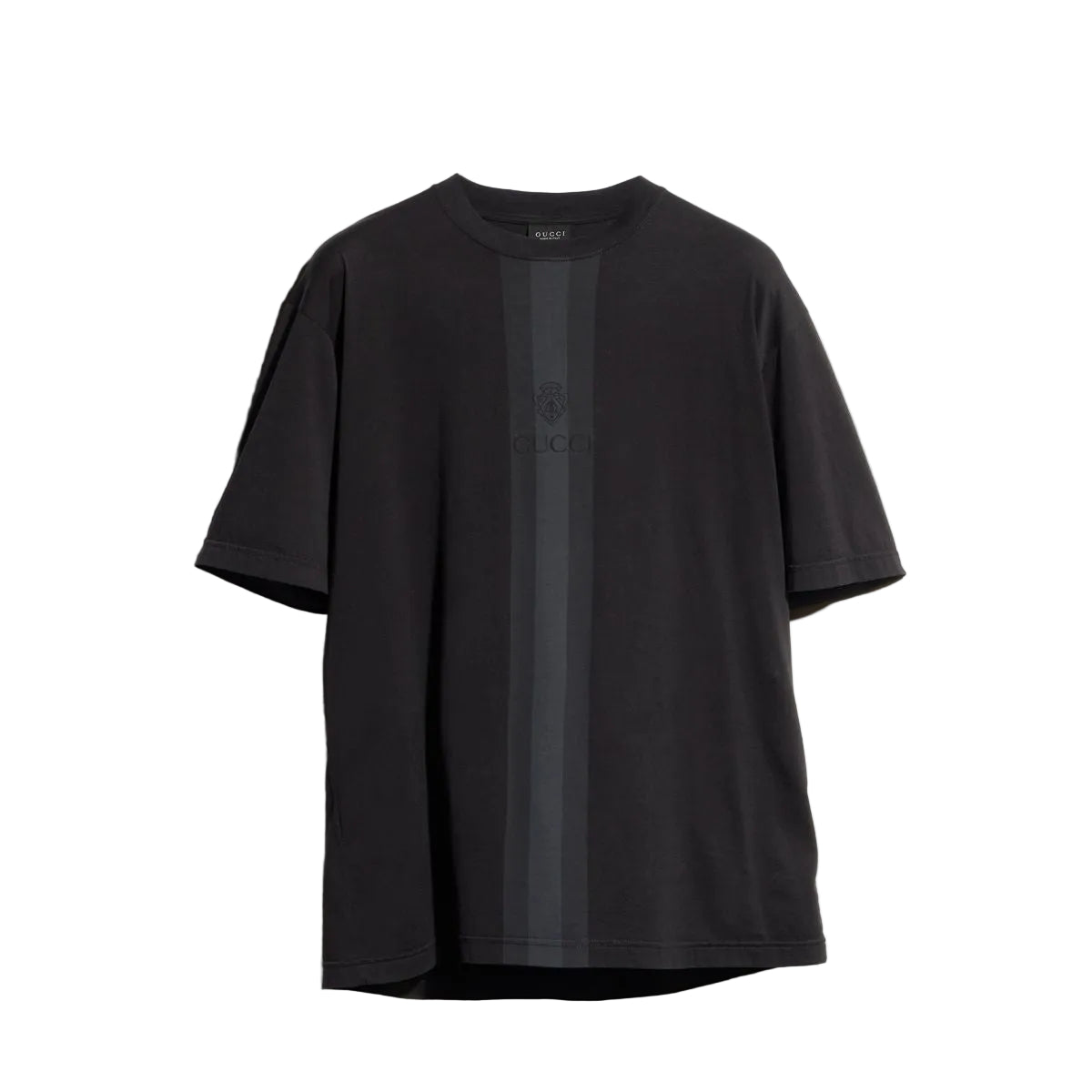 Cotton t-shirt with muted web