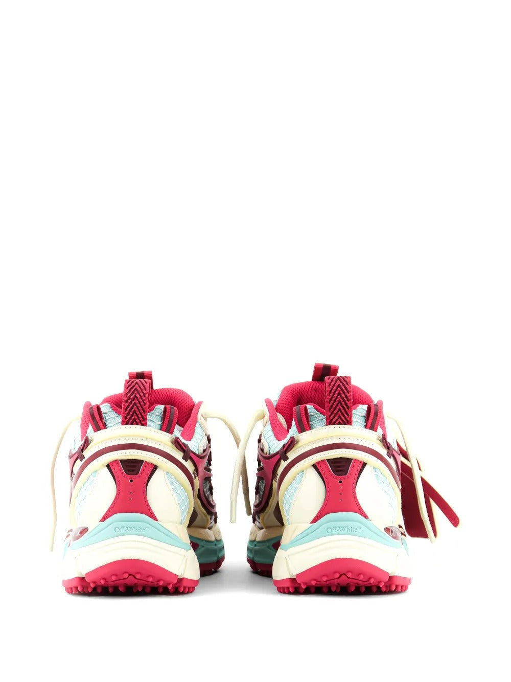 Be Right Back Fishnet Sneakers-OFF-WHITE-Verso