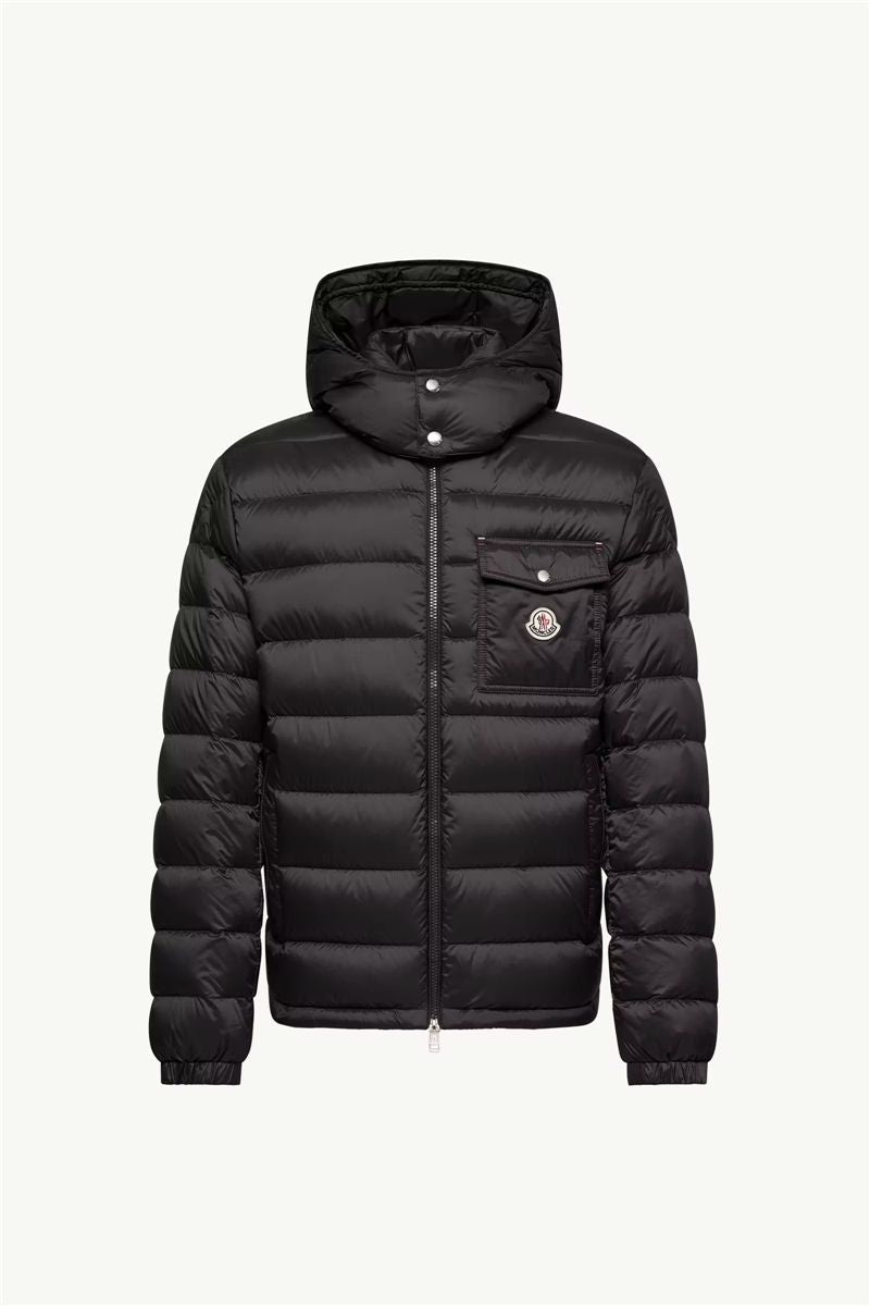 Verith hooded short down jacket