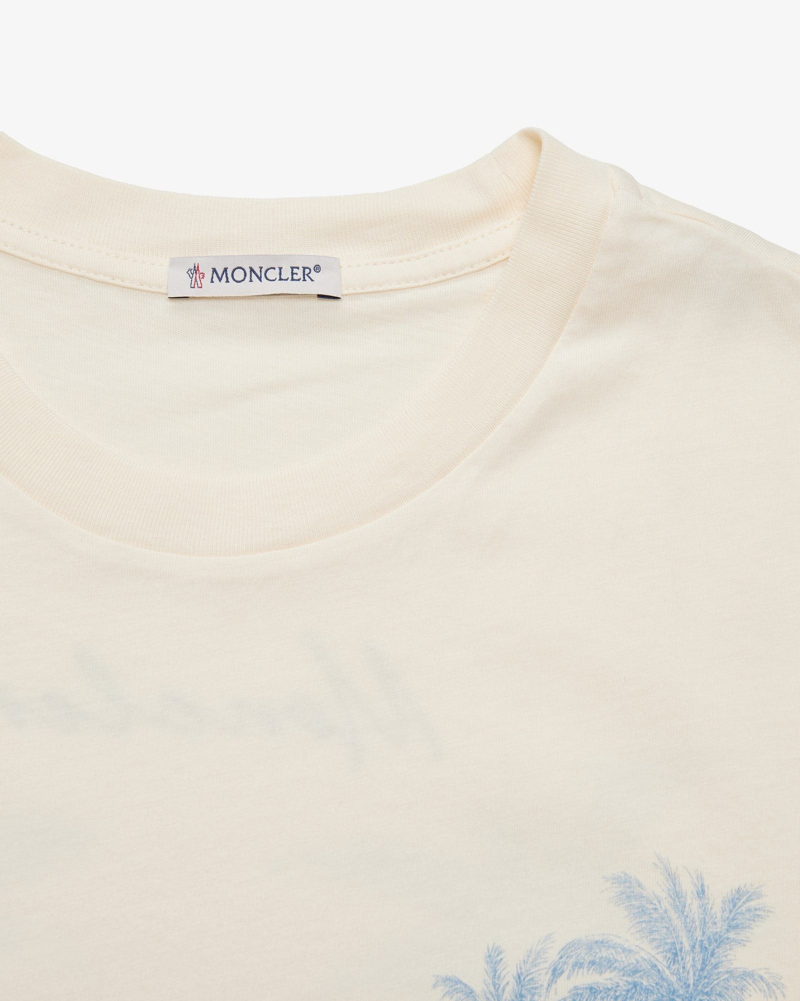 Beach Printed T-shirt-MONCLER-Verso
