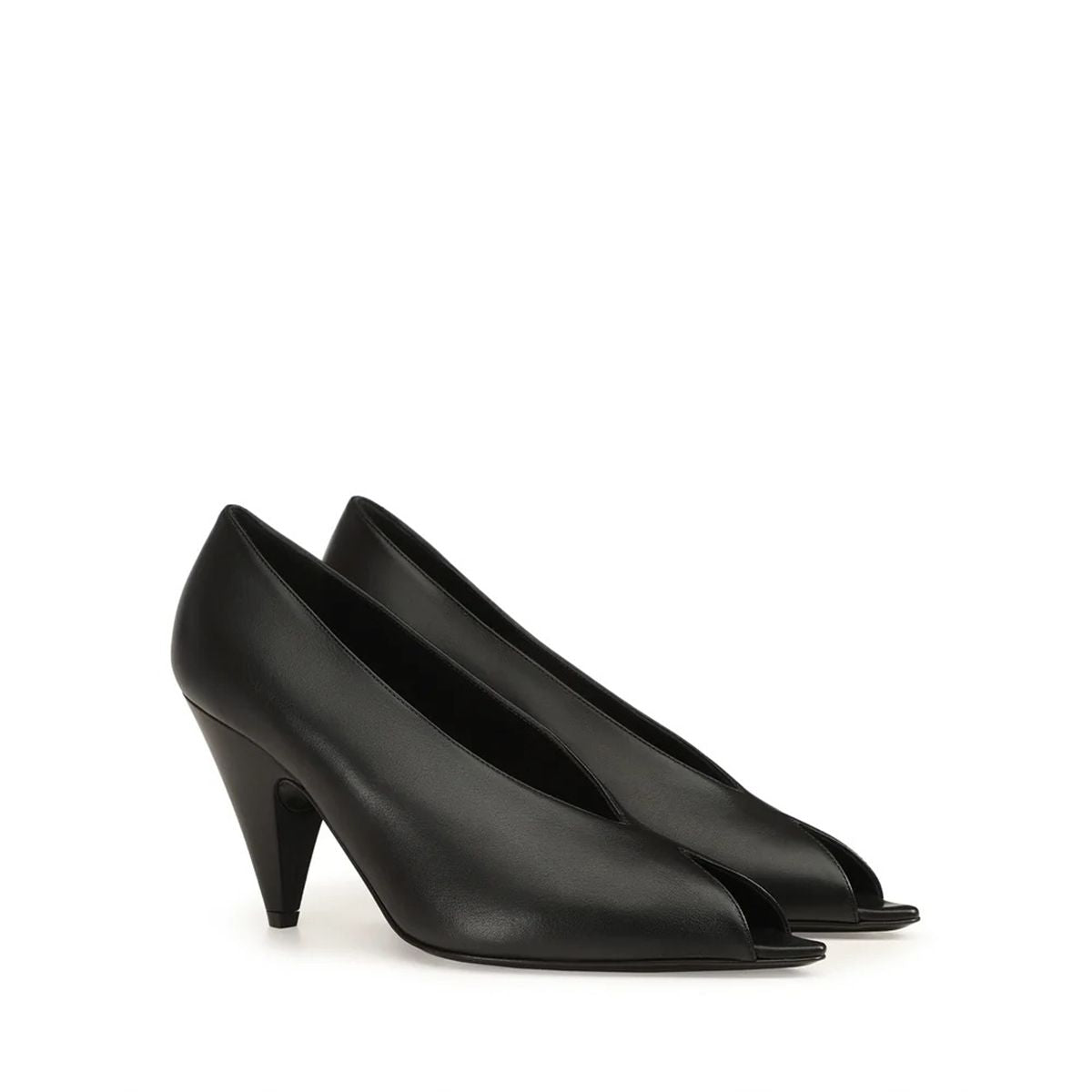 Beak peep toe pump-S ROSSI-Verso