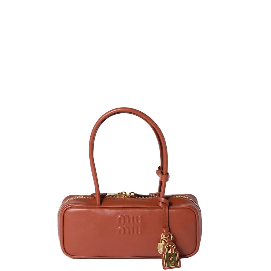 beau leather bag-MIU MIU-Verso