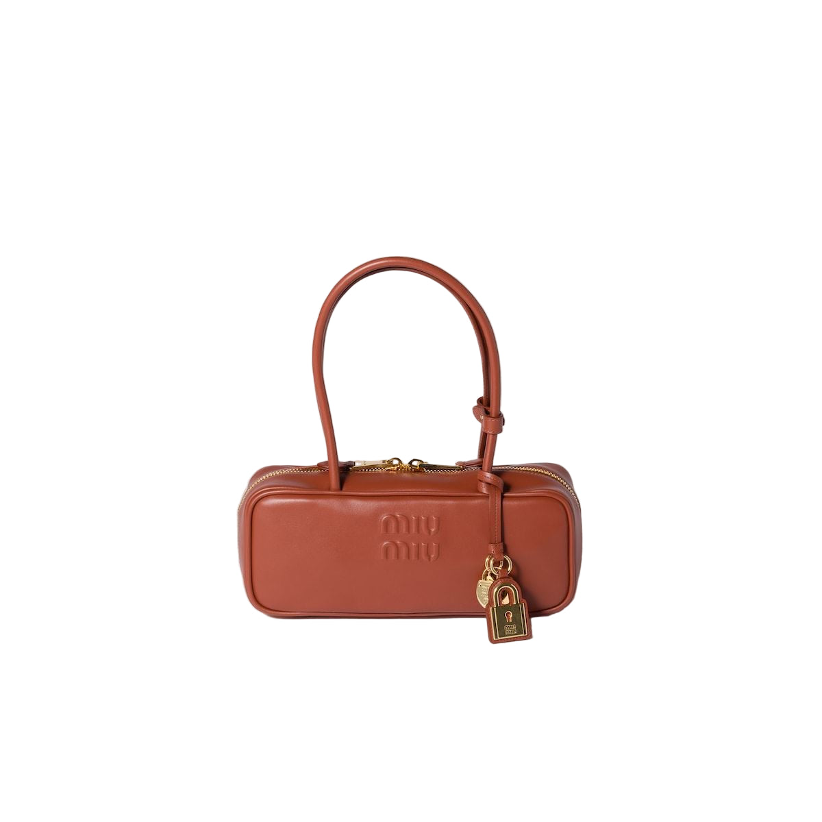 beau leather bag-MIU MIU-Verso
