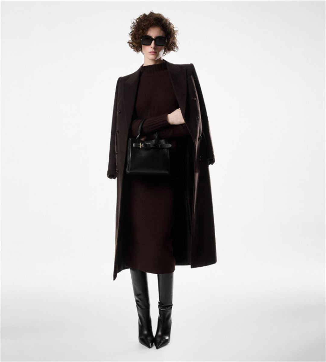 BELOW THE KNEE CASHMERE COTTON SKIRT-TOM FORD-Verso