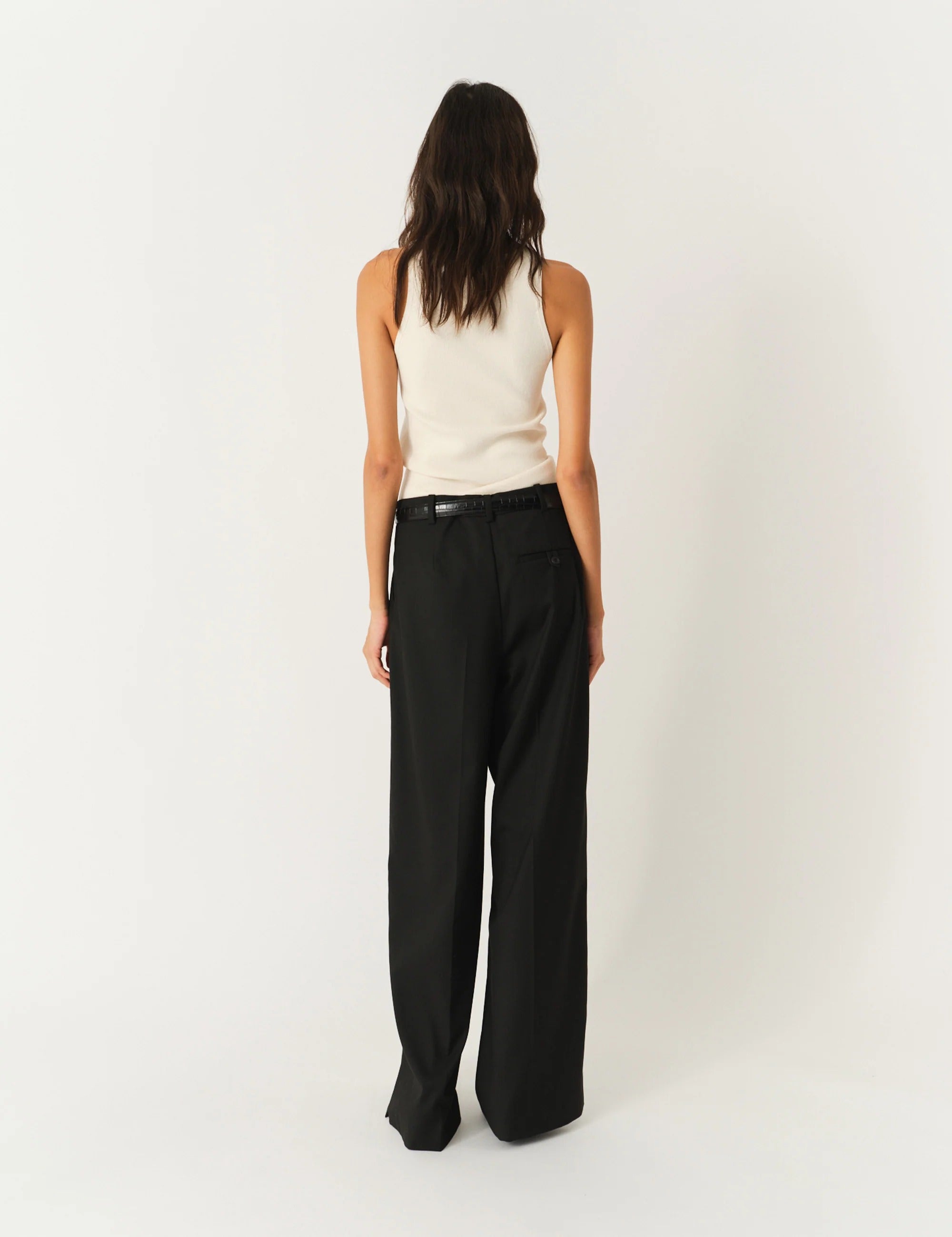 Belt-loop Trousers-THE GARMENT-Verso