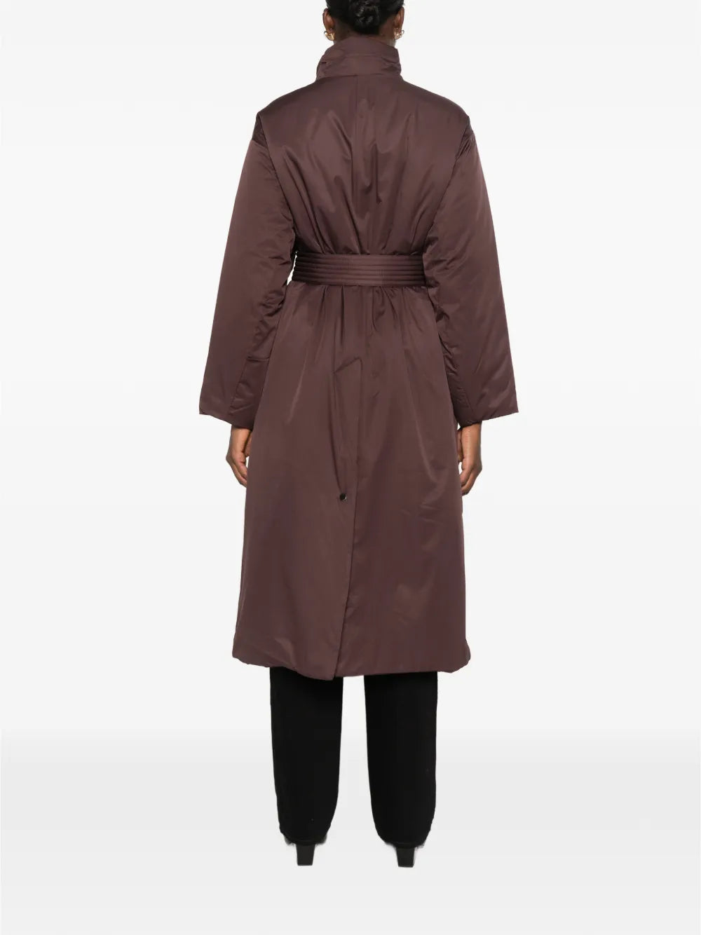 Belted high-neck coat-JOSEPH-Verso