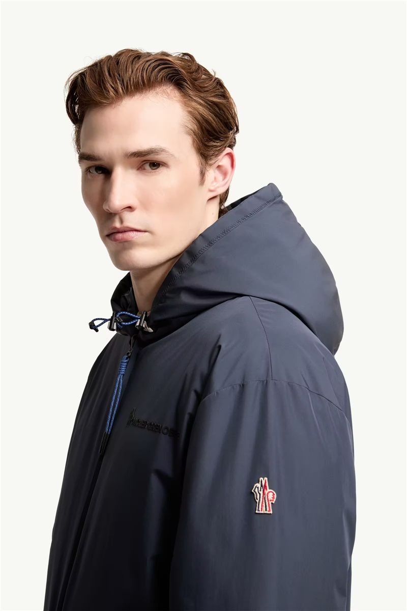 Berguns reversible hooded down bomber jacket-MONCLER-Verso