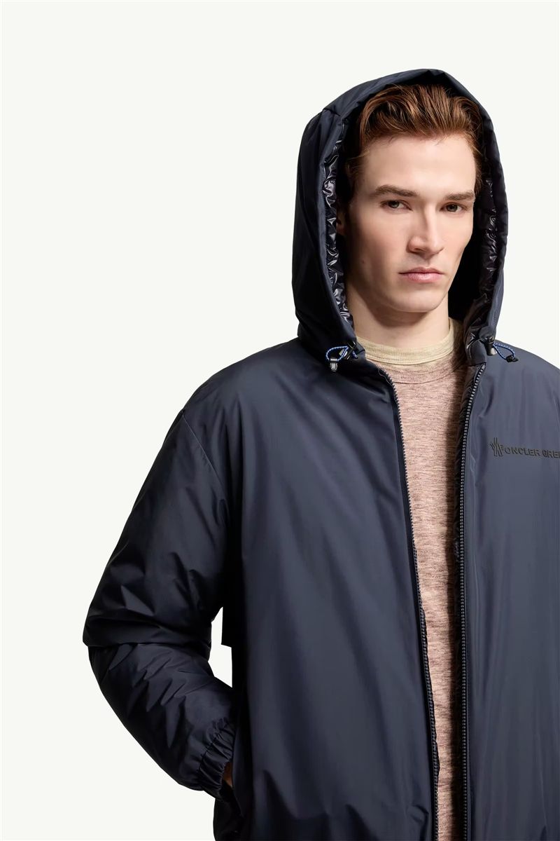 Berguns reversible hooded down bomber jacket-MONCLER-Verso