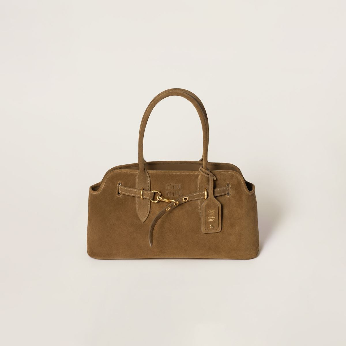 Aventure suede bag-MIU MIU-Verso
