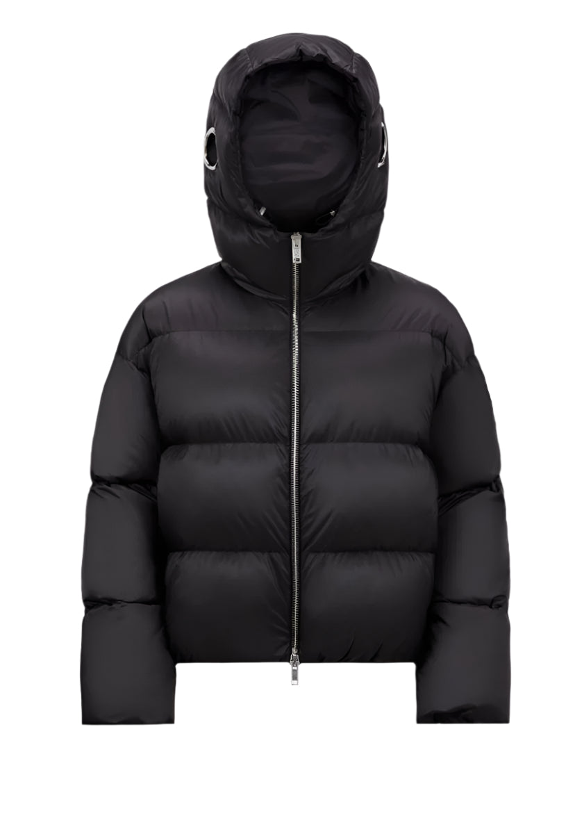 MONCLER X WILLOW SMITH SKAARA HOODED SHORT DOWN JACKET -  MONCLER -  Verso