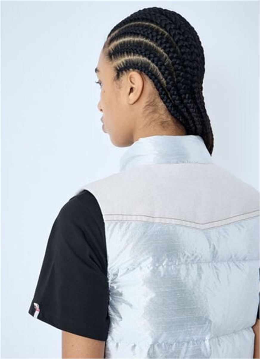PINCHOT LAMÉ DOWN GILET - MONCLER - Verso