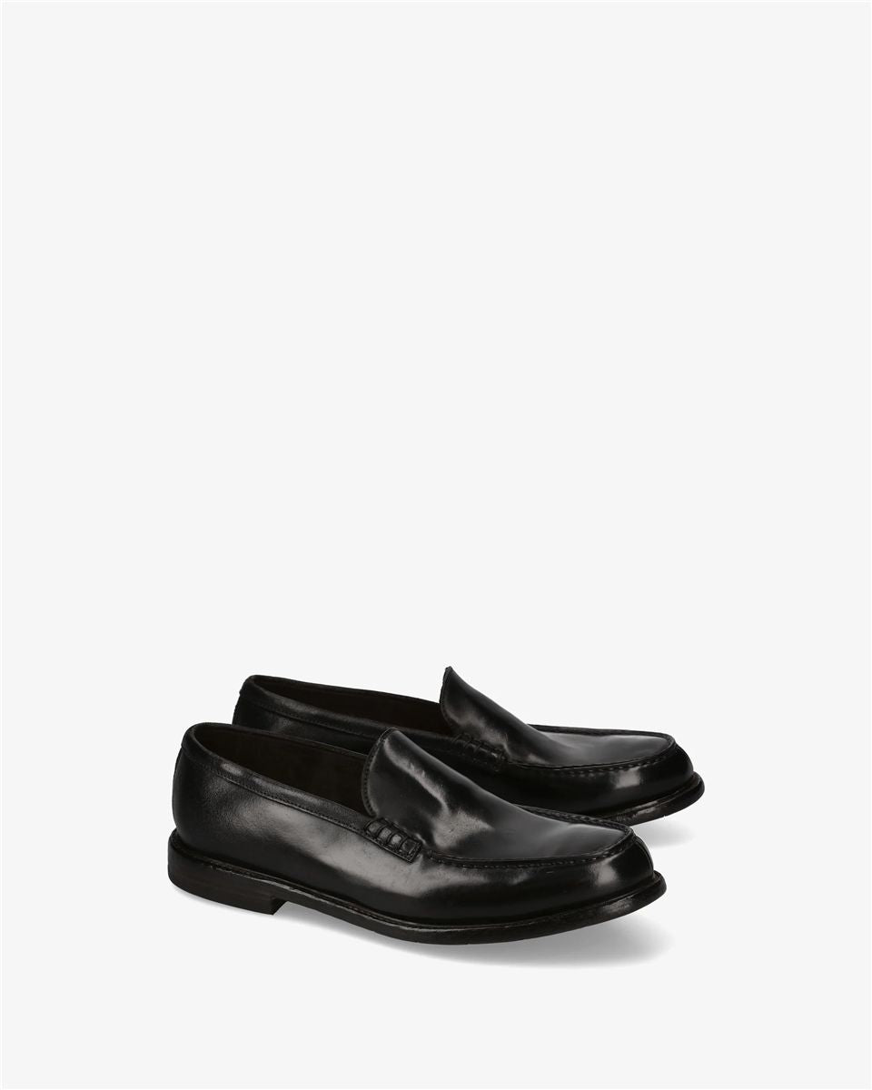 Black cordovan penny loafers-PREMIATA-Verso