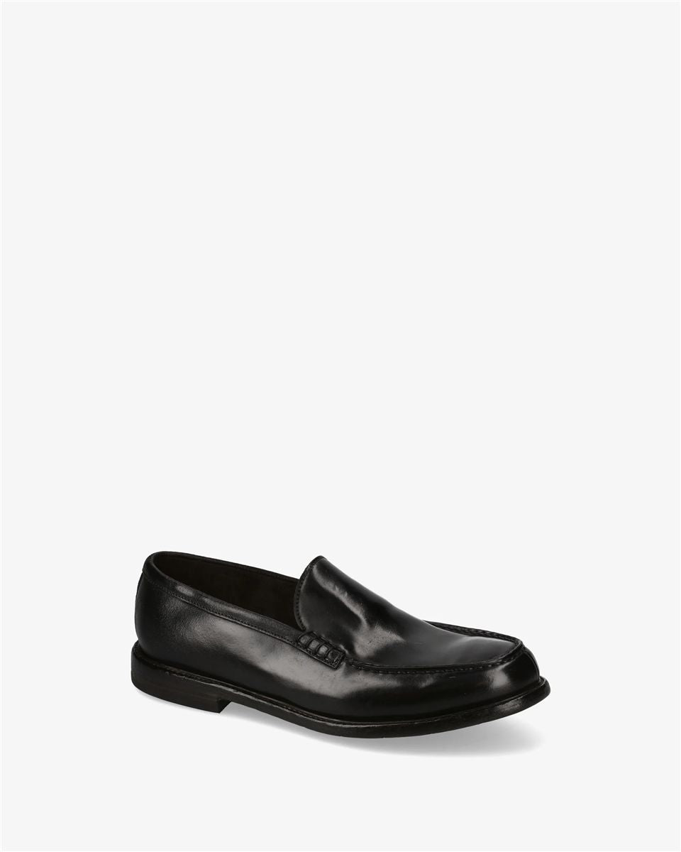 Black cordovan penny loafers-PREMIATA-Verso