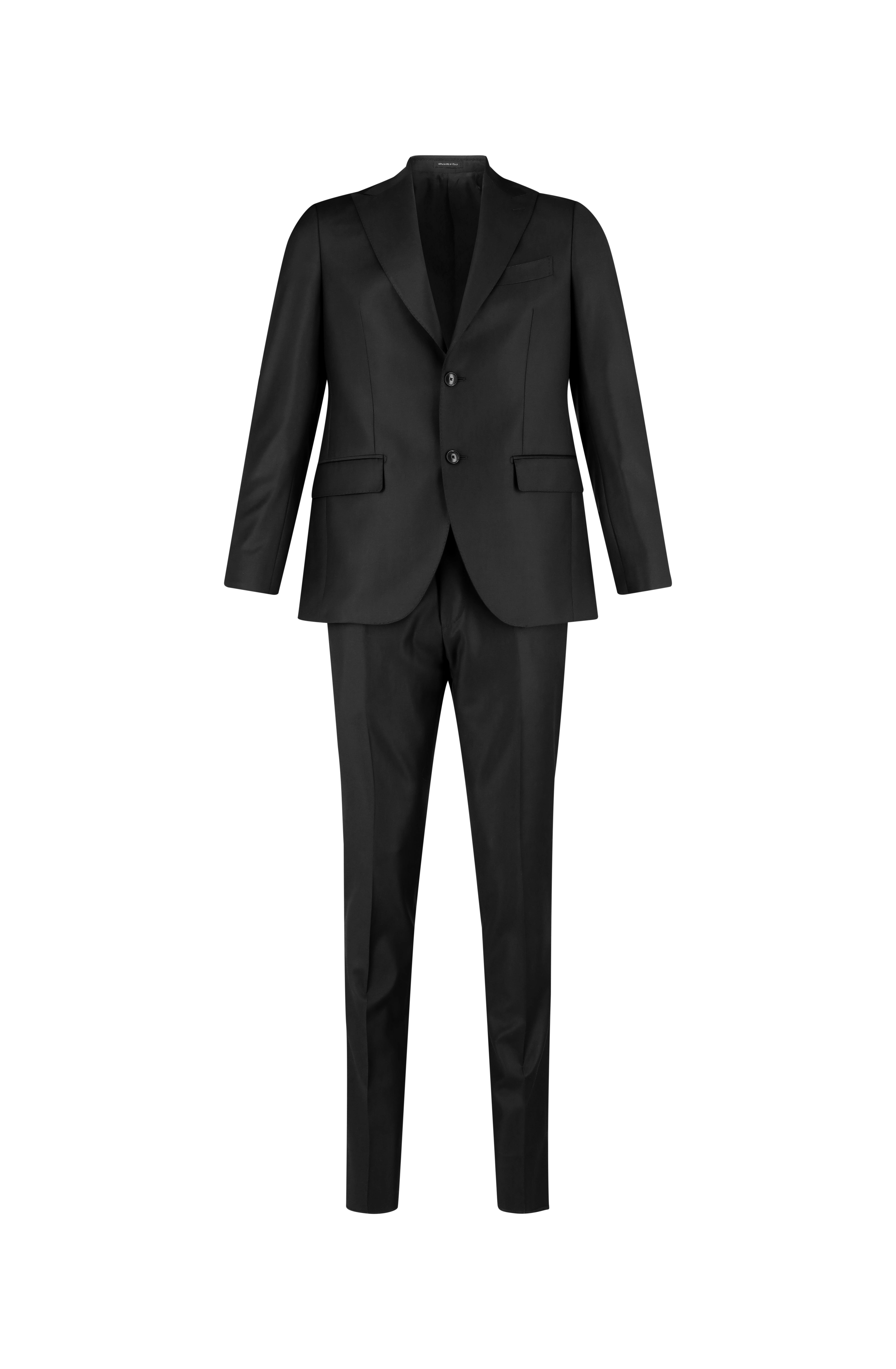 Black Italian Men’s Suit-VERSO LABEL-Verso