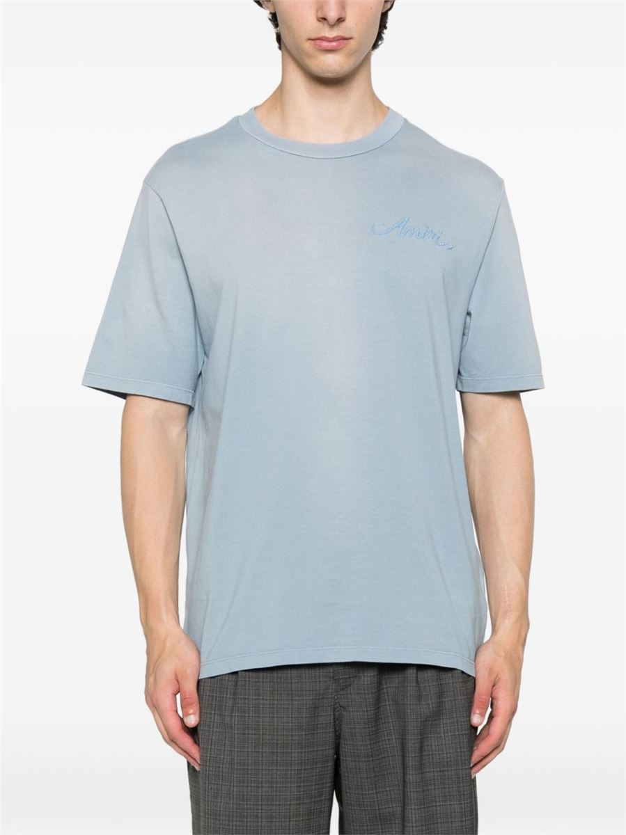 Bleach bandana patch tee-AMIRI-Verso