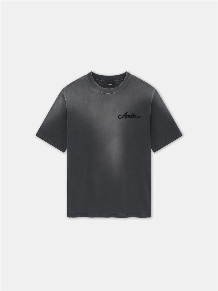 bleach bandana patch tee-AMIRI-Verso