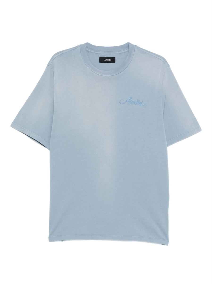 Bleach bandana patch tee-AMIRI-Verso